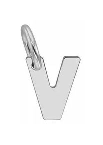 Adelia&acute;s Kettenanh&auml;nger ADELIA ́S "modischer Buchstabe Anh&auml;nger aus 925 Sterling Silber", silber, Schmuckanh&auml;nger, Damen, Silber 925 (Sterlingsilber), Kettenanh&auml;nger