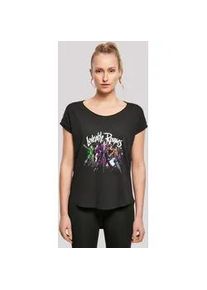 T-Shirt F4NT4STIC "DC Comics Batman Loveable Rogues", Damen, Gr. 5XL, schwarz, Obermaterial: 100% Baumwolle, regular fit, Rundhals, ohne B&uuml;ndchen, Shirts T-Shirt, Damen,Premium Merch,Lang,Longshirt,Bedruckt