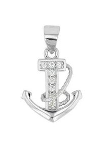 Adelia&acute;s Kettenanh&auml;nger ADELIA ́S "moderner Anker Anh&auml;nger aus 925 Sterling Silber", silber, Schmuckanh&auml;nger, Damen, Silber 925 (Sterlingsilber), Kettenanh&auml;nger