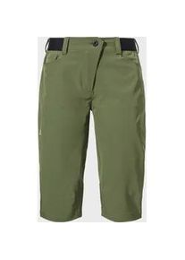 Sch&ouml;ffel 3/4-Hose SCH&Ouml;FFEL "Capri Pants Style Keitele WMS", Damen, Gr. 36, Normalgr&ouml;&szlig;en, gr&uuml;n (6737, gr&uuml;n), Oberstoff: 88% Polyester, 12% Elasthan, Hosen