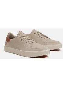 Sneaker Timberland "Emerson Street LOW LACE UP SNEAKER", Damen, Gr. 43, lt tpe suede, Leder, Synthetik, Schuhe Sneaker