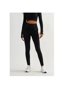 Trainingstights BESHAPED "Femme Force", Damen, Gr. XL, US-Gr&ouml;&szlig;en, schwarz, 90% Nylon, 10% Elasthan, unifarben, lang, Hosen, mit angesagtem Jacquard-Muster