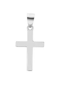 Adelia&acute;s Kettenanh&auml;nger ADELIA ́S "modischer Kreuz Anh&auml;nger aus 925 Sterling Silber", gold, Schmuckanh&auml;nger, Damen, Silber 925 (Sterlingsilber), Kettenanh&auml;nger