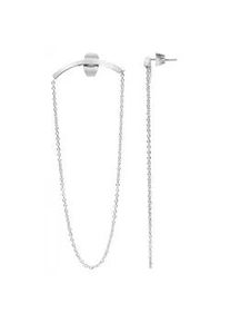 Adelia&acute;s Paar Ohrh&auml;nger ADELIA ́S "Damen Ohrstecker aus poliertem Edelstahl", silber, Ohrringe, Damen, Damen, Edelstahl