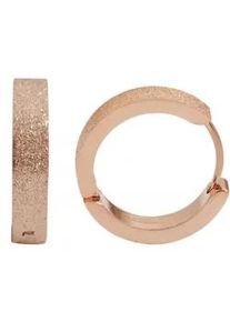 Adelia&acute;s Paar Creolen ADELIA ́S "Damen Creolen aus Edelstahl &Oslash; 14 mm", silber, Ohrringe, Damen, Damen, Edelstahl