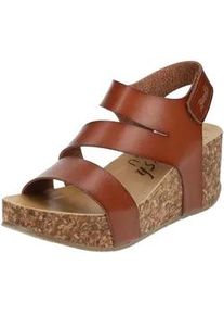 Keilsandalette Blowfish "Blowfish Sandalen Lederimitat", Damen, Gr. 41, braun (mittelbraun), Lederimitat, Schuhe