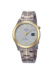 Funkuhr, bunt (bicolor), Armbanduhren, Herren, Funkuhr