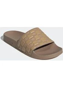 Badesandale Adidas ORIGINALS "ADILETTE", Herren, Gr. 46, beige (cardboard, golden beige, cardboard), Synthetik, Schuhe