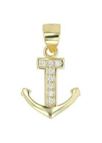 Adelia&acute;s Kettenanh&auml;nger ADELIA ́S "stylischer Anker Anh&auml;nger aus 925 Sterling Silber", silber, Schmuckanh&auml;nger, Damen, Silber 925 (Sterlingsilber), Kettenanh&auml;nger