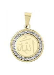 Adelia&acute;s Kettenanh&auml;nger ADELIA ́S "hochwertiger Schmuck Anh&auml;nger aus Edelstahl", gold, Schmuckanh&auml;nger, Damen, Edelstahl, Kettenanh&auml;nger