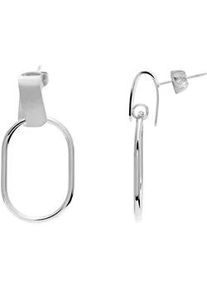 Adelia&acute;s Paar Ohrh&auml;nger ADELIA ́S "Damen Ohrstecker aus poliertem Edelstahl", silber, Ohrringe, Damen, Damen, Edelstahl