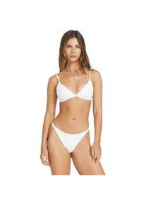 Bade-Shirt Billabong "Salt And Sol Ceci Tri", Damen, Gr. M, Cup B, wei&szlig;, Obermaterial:91% Microfaser, 9% Elasthan;, Bikini-Oberteile
