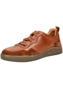 Sneaker Josef Seibel "Josef Seibel Sneaker Leder", Herren, Gr. 42, braun (camel), Leder, Schuhe Sneaker