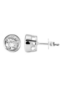 Adelia&acute;s Paar Ohrh&auml;nger ADELIA ́S "Damen Ohrstecker aus 925 Sterling Silber und Zirkonia - Strass", silber, Ohrringe, Damen, Damen, Silber 925 (Sterlingsilber)