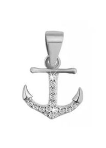 Adelia&acute;s Kettenanh&auml;nger ADELIA ́S "eleganter Anker Anh&auml;nger aus 925 Sterling Silber", silber, Schmuckanh&auml;nger, Damen, Silber 925 (Sterlingsilber), Kettenanh&auml;nger