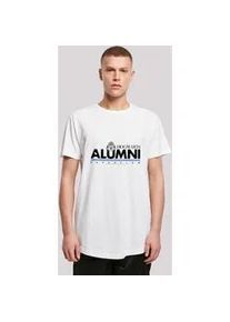 T-Shirt F4NT4STIC "Harry Potter Hogwarts Alumni Ravenclaw", Damen, Gr. M, wei&szlig;, Obermaterial: 100% Baumwolle, regular fit, Rundhals, ohne B&uuml;ndchen, Shirts T-Shirt, Herren,Premium Merch,Lang,Longshirt,Bedruckt