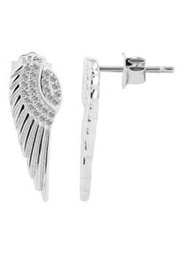 Adelia&acute;s Paar Ohrh&auml;nger ADELIA ́S "Damen Ohrstecker aus 925 Sterling Silber und Zirkonia", silber, Ohrringe, Damen, Damen, Silber 925 (Sterlingsilber)