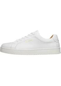 Sneaker N91 "Original Draft BA Damen- und Herrensneaker", Herren, Gr. 48, wei&szlig;, Leder, Schuhe Sneaker, Turnschuh Leder handgefertigt, sportlicher Freizeitschuh Herren