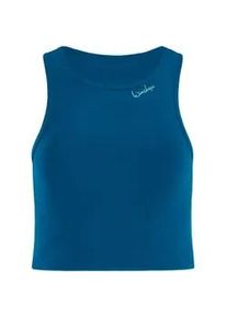 Tanktop WINSHAPE "AET135LS", Damen, Gr. L, gr&uuml;n (teal gr&uuml;n), 85% Polyester, 15% Elasthan, Rundhals, Tops Tanktop, Functional Light and Soft