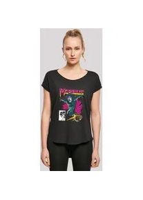 T-Shirt F4NT4STIC "Marvel Comics Morbius Midnight Sons", Damen, Gr. XS, schwarz, Obermaterial: 100% Baumwolle, regular fit, Rundhals, ohne B&uuml;ndchen, Shirts T-Shirt, Damen,Premium Merch,Lang,Longshirt,Logo Print