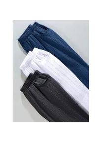 Bermudas Classic Basics, Damen, Gr. 44, Normalgr&ouml;&szlig;en, schwarz, 100% Polyester, unifarben, kurz, Hosen Bermudas