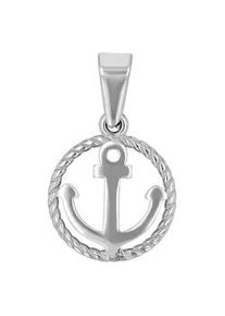 Adelia&acute;s Kettenanh&auml;nger ADELIA ́S "moderner Anker Anh&auml;nger aus Edelstahl", schwarz, Schmuckanh&auml;nger, Damen, Edelstahl, Kettenanh&auml;nger