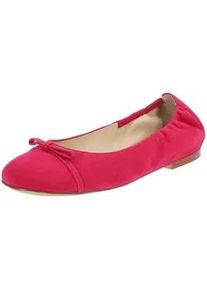 H&ouml;gl Ballerina H&Ouml;GL "H&ouml;gl Ballerinas Samt", Damen, Gr. 38, pink, Textil, Schuhe Ballerina