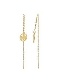 Adelia&acute;s Paar Ohrh&auml;nger ADELIA ́S "Damen Ohrstecker aus Edelstahl mit Herz - - &Oslash; 10 mm", silber, Ohrringe, Damen, Damen, Edelstahl