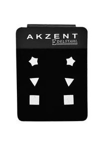 Adelia&acute;s Paar Ohrh&auml;nger ADELIA ́S "Damen Ohrstecker aus mattem Edelstahl", silber, Ohrringe, Damen, Damen, Edelstahl