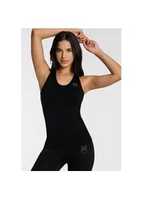 Sporttop XTREME SOCKSWEAR, Damen, Gr. L, schwarz, Obermaterial: 92% Polyamid, 8% Elasthan, unifarben, eng h&uuml;ftlang, V-Ausschnitt, Tops Sporttop, mit modellierenden Effekt f&uuml;r eine sch&ouml;ne Silhouette