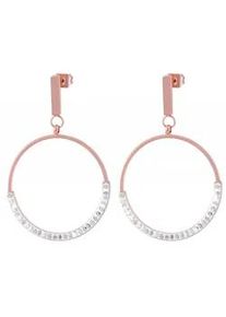 Adelia&acute;s Paar Ohrh&auml;nger ADELIA ́S "Damen Ohrstecker aus poliertem Edelstahl", silber, Ohrringe, Damen, Damen, Edelstahl