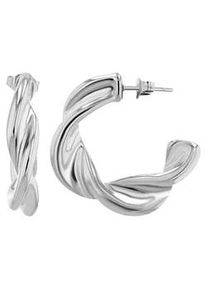 Adelia&acute;s Paar Creolen ADELIA ́S "Damen Creolen aus Edelstahl", silber, Ohrringe, Damen, Damen, Edelstahl