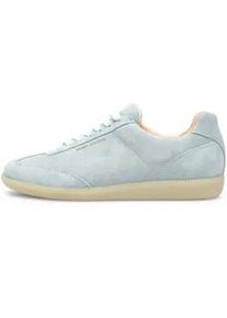 Sneaker Henry Stevens "Sophia TIS", Damen, Gr. 38, blau (blaugrau), Kalbsvelours, Schuhe Sneaker