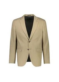 Anzugsakko LINDBERGH "Anzugjacke Modern Fit", Herren, Gr. 28, beige (lt sand mel), Obermaterial: 54% Polyester, 44% Wolle, 2% Elasthan; Futter: 95% Polyester, 5% Elasthan, Sakkos