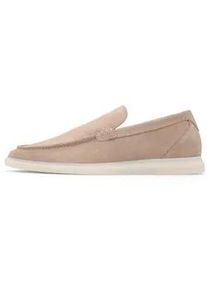 Loafer Henry Stevens "Elia L1", Herren, Gr. 45, beige, Leder, Schuhe Loafer