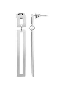 Adelia&acute;s Paar Ohrh&auml;nger ADELIA ́S "Damen Ohrstecker aus Edelstahl", silber, Ohrringe, Damen, Damen, Edelstahl