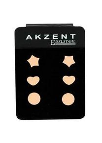 Adelia&acute;s Paar Ohrh&auml;nger ADELIA ́S "Damen Ohrstecker aus poliertem Edelstahl &Oslash; 7 mm", silber, Ohrringe, Damen, Damen, Edelstahl