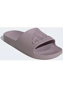 Badesandale Adidas SPORTSWEAR "ADILETTE AQUA", Herren, Gr. 43, lila (preloved fig, preloved fig, preloved fig), Synthetik, Schuhe, Badelatschen