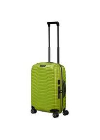 Hartschalen-Trolley Samsonite "PROXIS, verschiedene Gr&ouml;&szlig;en und Farben", Damen, Gr. B/H/T: 40cm x 55cm x 20cm 38 l, gr&uuml;n (lime), Polypropylen, unifarben, festlich, Koffer, Trolley Reisegep&auml;ck Hartschalenkoffer Reisekoffer TSA-Zahlenschloss