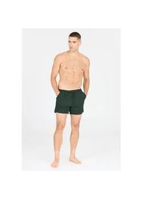 Badeshorts Virtus "Talon", Herren, Gr. L, US-Gr&ouml;&szlig;en, gr&uuml;n (dunkelgr&uuml;n), 100% Polyester, unifarben, Badehosen Badeshorts, aus atmungsaktivem Material