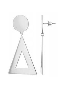 Adelia&acute;s Paar Ohrh&auml;nger ADELIA ́S "Damen Ohrstecker aus Edelstahl", silber, Ohrringe, Damen, Damen, Edelstahl