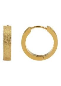 Adelia&acute;s Paar Creolen ADELIA ́S "Damen Creolen aus Edelstahl &Oslash; 14 mm", silber, Ohrringe, Damen, Damen, Edelstahl