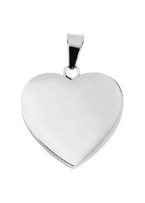 Adelia&acute;s Kettenanh&auml;nger ADELIA ́S "zeitloser Herz Anh&auml;nger aus Edelstahl", gold, Schmuckanh&auml;nger, Damen, Edelstahl, Kettenanh&auml;nger