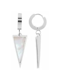 Adelia&acute;s Paar Ohrh&auml;nger ADELIA ́S "Damen Ohrh&auml;nger aus Edelstahl &Oslash; 9 mm", silber, Ohrringe, Damen, Damen, Edelstahl