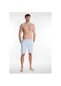 Bermudas Tom Tailor "Dakota", Herren, Gr. 54 (XL), N-Gr, blau, Popeline, Obermaterial: 100% Baumwolle, bequem kniefrei, Hosen Bermudas, Logobund, Seitentaschen, locker, bequem, k&uuml;hlend, elastisch