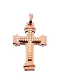 Adelia&acute;s Kettenanh&auml;nger ADELIA ́S "eleganter Kreuz Anh&auml;nger aus Edelstahl", gold, Schmuckanh&auml;nger, Damen, Edelstahl, Kettenanh&auml;nger