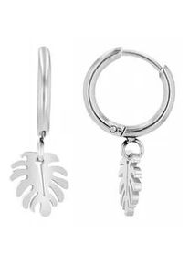 Adelia&acute;s Paar Ohrh&auml;nger ADELIA ́S "Damen Ohrh&auml;nger aus Edelstahl &Oslash; 8 mm", silber, Ohrringe, Damen, Damen, Edelstahl