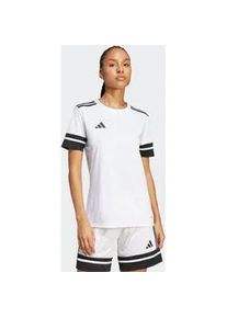 Fu&szlig;balltrikot Adidas PERFORMANCE "SQUA25 JSY W", Damen, Gr. S, schwarz-wei&szlig; (wei&szlig;, schwarz), Obermaterial: 100% Polyester, Rundhals, Trikots Fu&szlig;balltrikot
