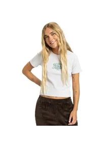 T-Shirt Quiksilver "Sunday", Damen, Gr. L, lila (lila marble), Obermaterial: 58% Walkfrottier, 39% Microfaser, 3% Elasthan;, Shirts T-Shirt