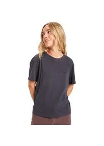 T-Shirt Quiksilver "Essential", Damen, Gr. XL, tarmac, Obermaterial: 100% Walkfrottier;, Shirts T-Shirt